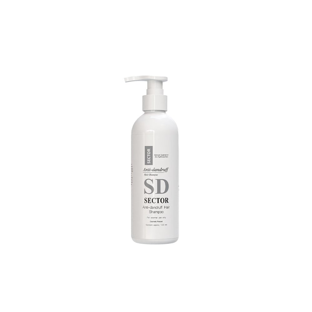 Sector antidandruff shampoo