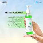 Sector facial wash