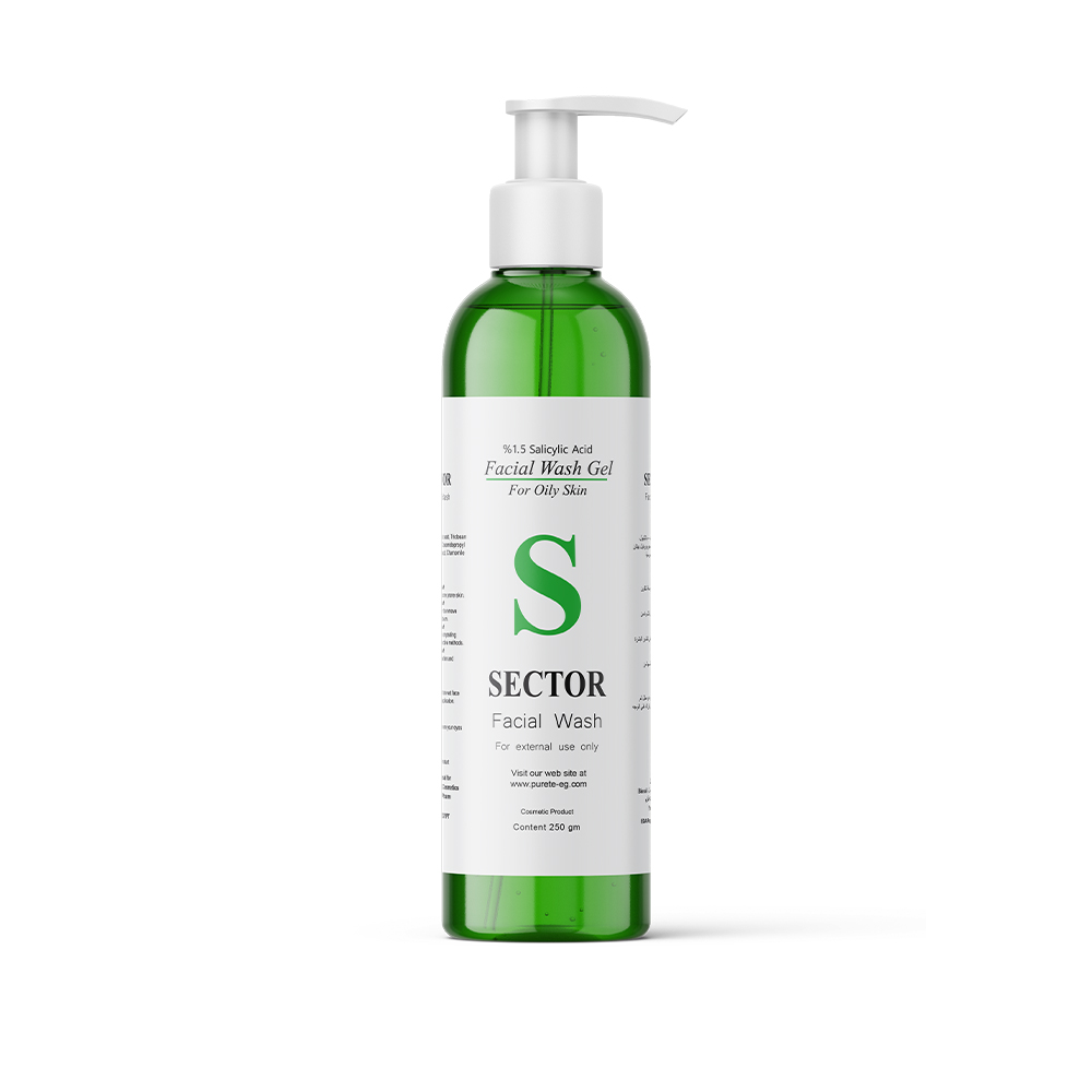 Sector facial wash